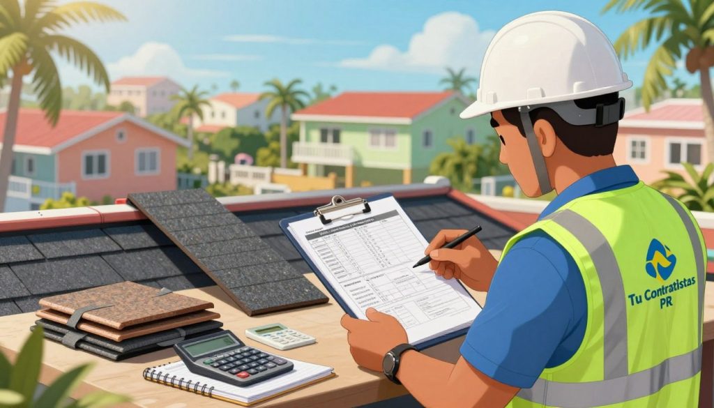 costo de reparación de techos