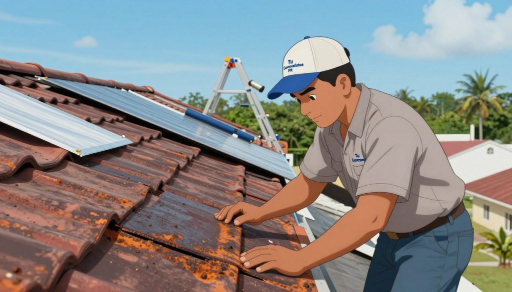 prevención de goteras en techos